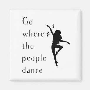 Aimant Danse Où Les Gens Dansent