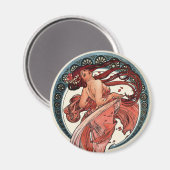 Aimant Danse par Alfons Mucha 1898 (Recto/Verso)