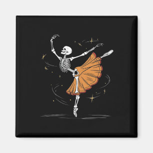 Aimant Danse Skeleton Llerina Llet Dance Halloween