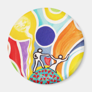 Aimant Danse sur des rayons de lune