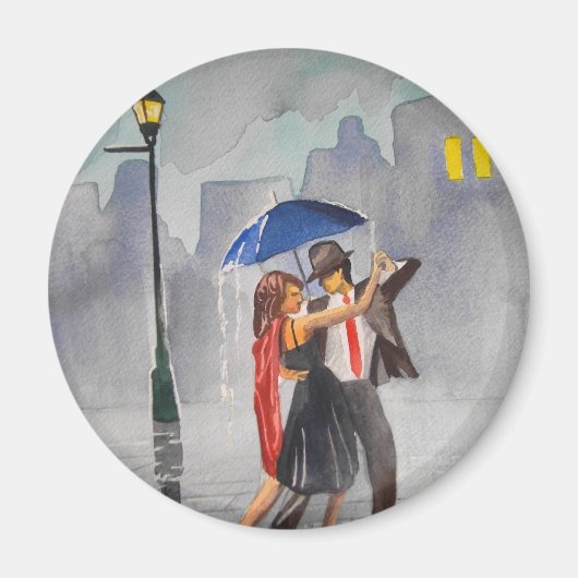 AIMANT DANSER COUPLE UMBRELLA (Devant)