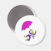 Aimant Danser dans la grenouille de pluie (Recto/Verso)