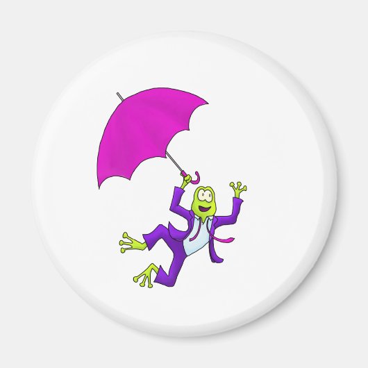 Aimant Danser dans la grenouille de pluie (Devant)