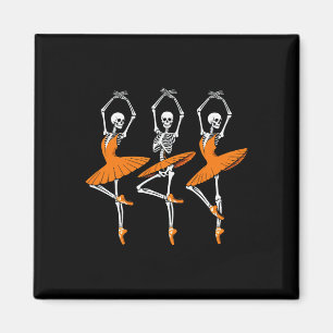 Aimant Danser drôle Skeleton Ballerina Femme