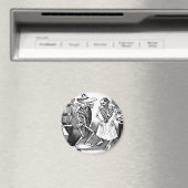 Aimant "Danser le Jarabe dans l'autre monde" (In Situ (Lave-vaisselle))