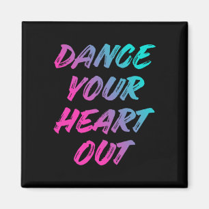 Aimant Danser Votre Coeur Sortir Drôle Danser Danser Cade