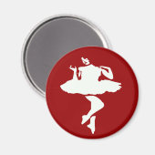 Aimant Danseur de ballet (Recto/Verso)