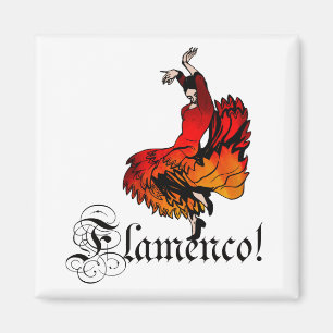 Aimant Danseur de flamenco