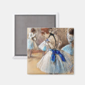 Aimant Danseur de ruban bleu, Edgar Degas (Recto/Verso)