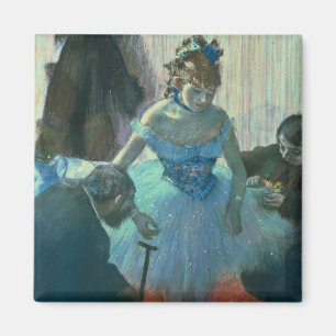Aimant Danseur d'Edgar Degas   dans son vestiaire