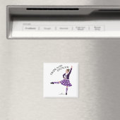 Aimant Danseur des Highlands Violet (In Situ (Lave-vaisselle))