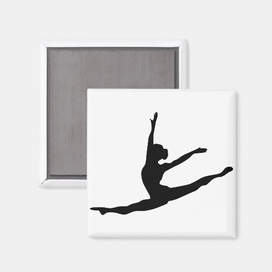 Aimant Danseur moderne (Recto/Verso)