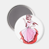 Aimant Danseur rose (Recto/Verso)