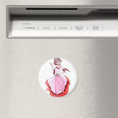 Aimant Danseur rose (In Situ (Lave-vaisselle))