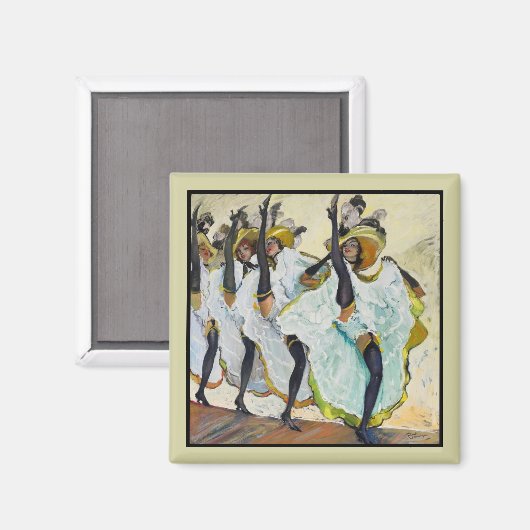 Aimant Danseurs canadiens (Recto/Verso)