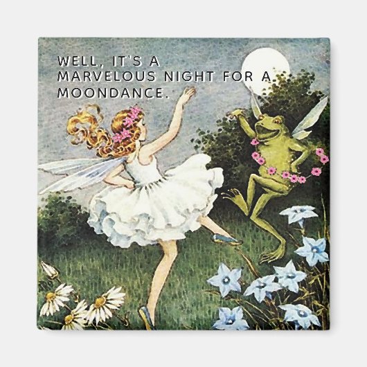 Aimant Danseurs de fée et de grenouille fantaisistes (Devant)