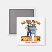 Aimant Danseurs de ligne (Recto/Verso)