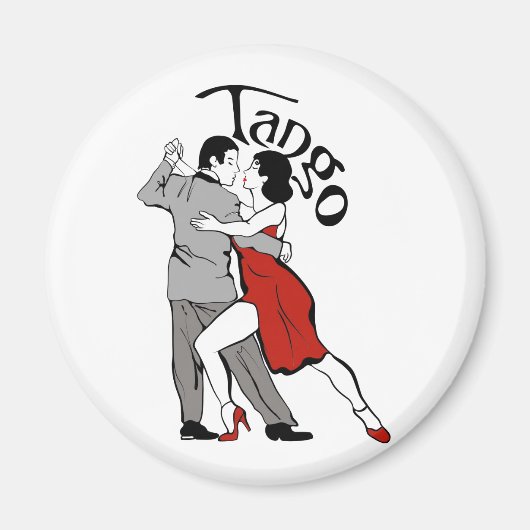 Aimant Danseurs de tango (Devant)