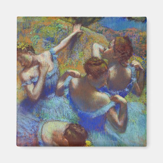 Aimant Danseurs en bleu, Edgar Degas (Devant)
