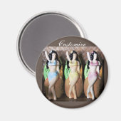 Aimant Danseurs Hawaiian Hula Thunder_Cove (Recto/Verso)