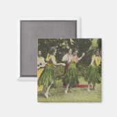 Aimant Danseurs HawaiiHula dans ColorHawaii (Recto/Verso)