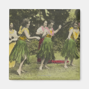 Aimant Danseurs HawaiiHula dans ColorHawaii