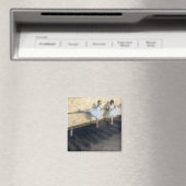 Aimant Danseurs Pratiquant au Barre, Edgar Degas (In Situ (Lave-vaisselle))