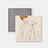 Aimant Danseuse (1913) d'Egon Schiele. (Recto/Verso)