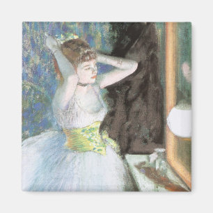 Aimant Danseuse dans sa loge par Edgar Degas