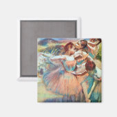 Aimant Danseuses dans un paysage d'Edgar Degas (Recto/Verso)