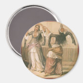 Aimant "Danseuses du ventre vintage" (Recto/Verso)