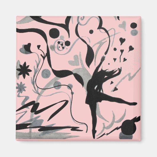 Aimant Dansez fou ! (Devant)