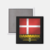 Aimant "Dansk Pride" (Recto/Verso)
