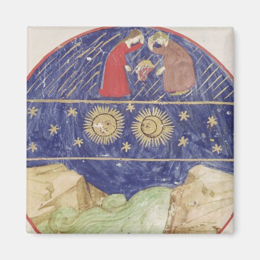 Aimant Dante et Beatrice (Devant)