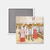 Aimant Dante et Virgile au Sommet de Purgatoire (Recto/Verso)