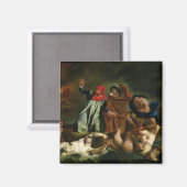 Aimant Dante et Virgile dans le monde souterrain, 1822 (Recto/Verso)