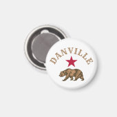 Aimant Danville, Californie (Recto/Verso)