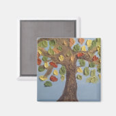 Aimant d'arbre coloré (Recto/Verso)