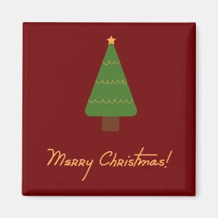 Aimant d'arbre de Joyeux Noël
