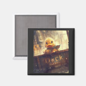 Aimant Dark Duck À propos et découvrez l'aimant (Recto/Verso)