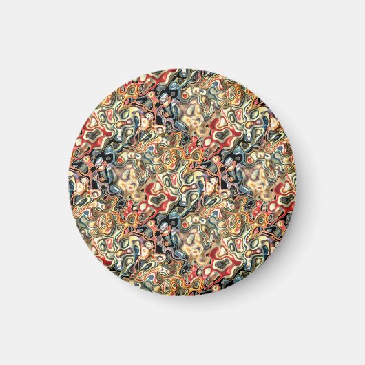 Aimant d'art abstrait  (Devant)