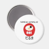 Aimant daruma, fais des buts ! (Recto/Verso)