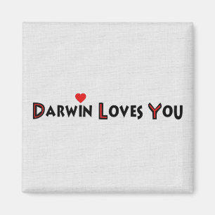 Aimant Darwin t'aime