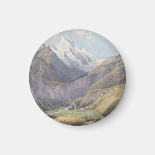 Aimant Das Mölltal mit dem Großglockner - Carl Lafite (Devant)