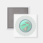 Aimant Dauphin (Recto/Verso)