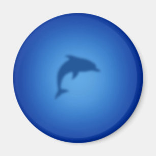 Aimant Dauphin bleu