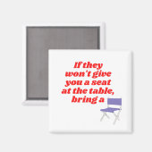 Aimant d'autonomisation des femmes (Recto/Verso)