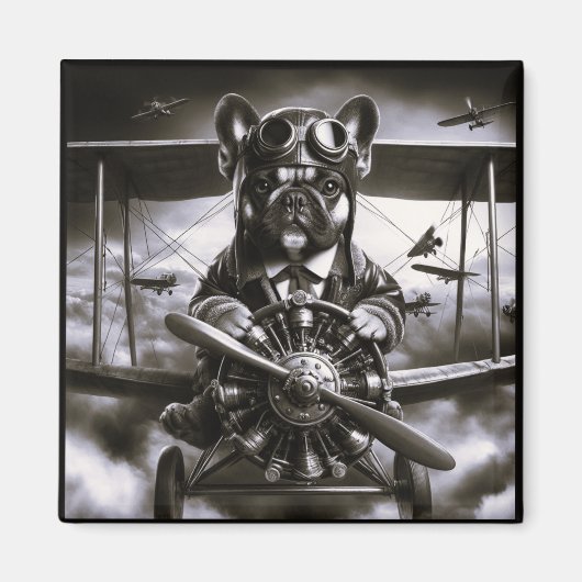Aimant d'aviateur de Bulldog (Devant)