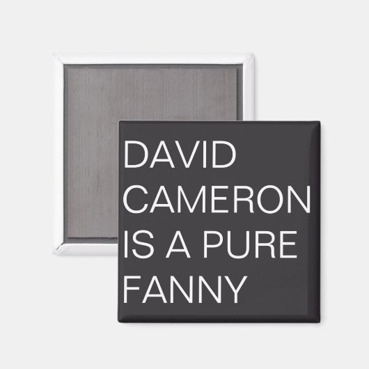 Aimant David Cameron (Recto/Verso)