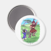 AIMANT DAVID ET GOLIATH (Recto/Verso)